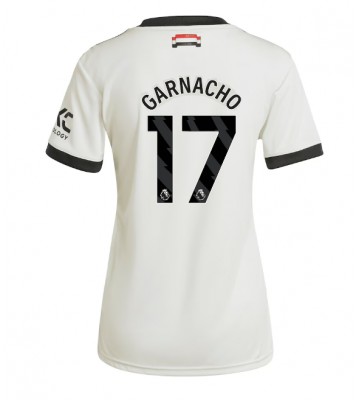 Manchester United Alejandro Garnacho #17 Tredje Tröja Dam 2024-25 Kortärmad